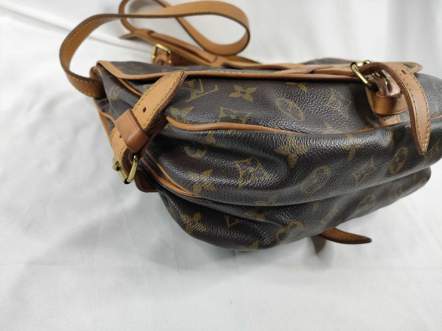 LOUIS VUITTON Monogram Saumur 30 M42256 AR0953 Shoulder Bag