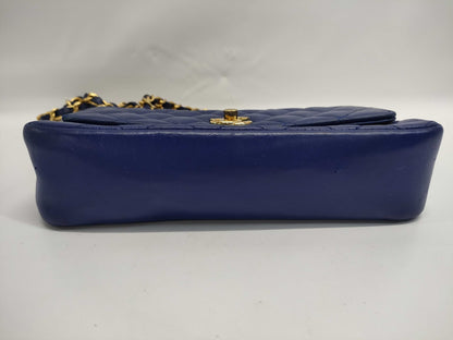 CHANEL Mini Matelasse 20 Lambskin Bag with Seal, Chain Shoulder Bag with Gold Hardware, #1