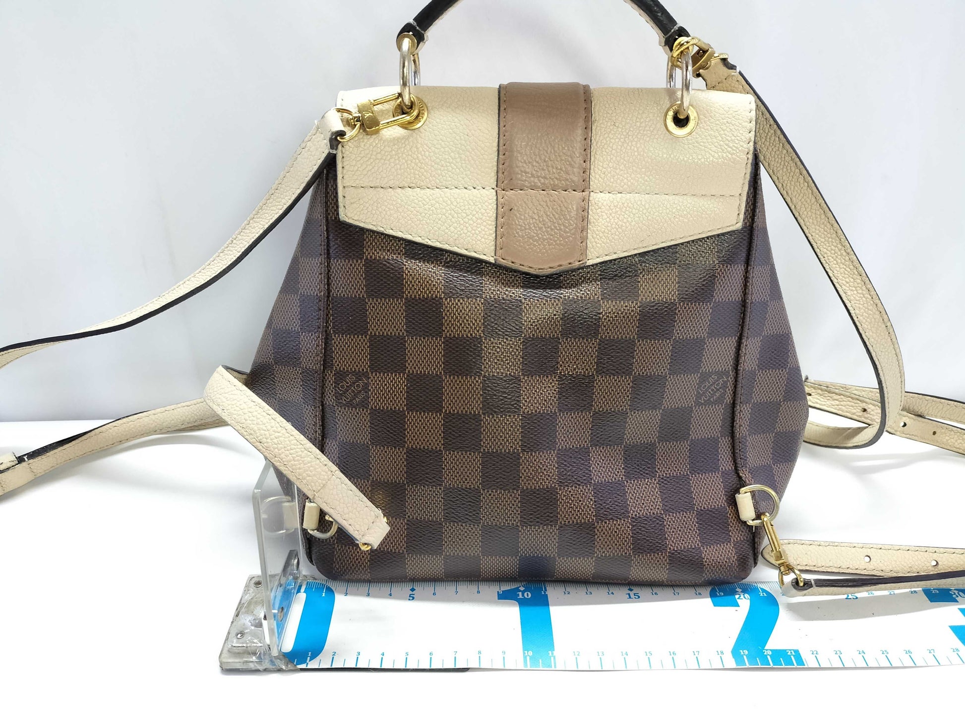 LOUIS VUITTON Damier LOUIS VUITTON N42259 Damier Louis Vuitton Damier Clapton 2-Way Backpack Rucksack Rucksack