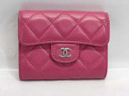 CHANEL CHANEL Lambskin Mini Wallet Wallet