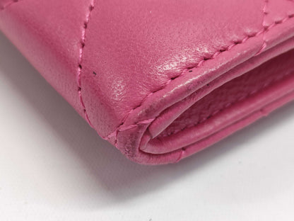 CHANEL CHANEL Lambskin Mini Wallet Wallet