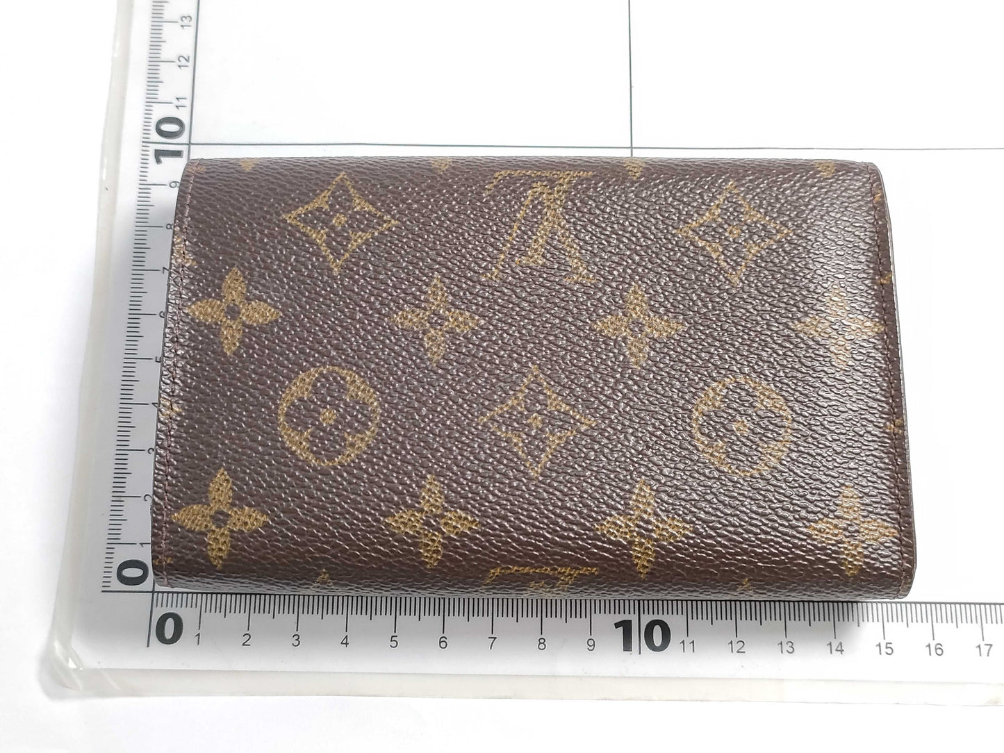 LOUIS VUITTON Monogram LOUIS VUITTON "Louis Vuitton" Monogram Porte Monnaie Bietrezor Wallet M61730 Wallet
