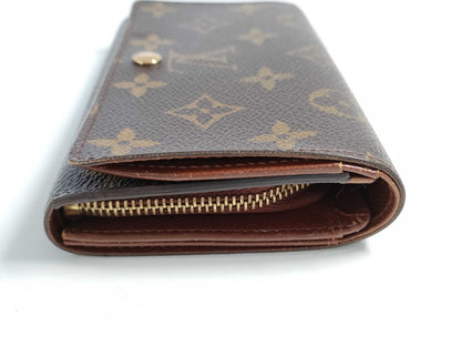 LOUIS VUITTON Monogram LOUIS VUITTON "Louis Vuitton" Monogram Porte Monnaie Bietrezor Wallet M61730 Wallet