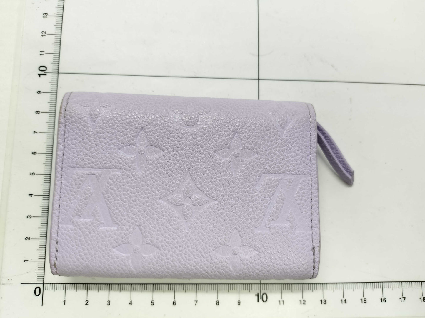 LOUIS VUITTON Monogram Empreinte LOUIS VUITTON Empreinte Porte Monnaie Rosari Folding Wallet