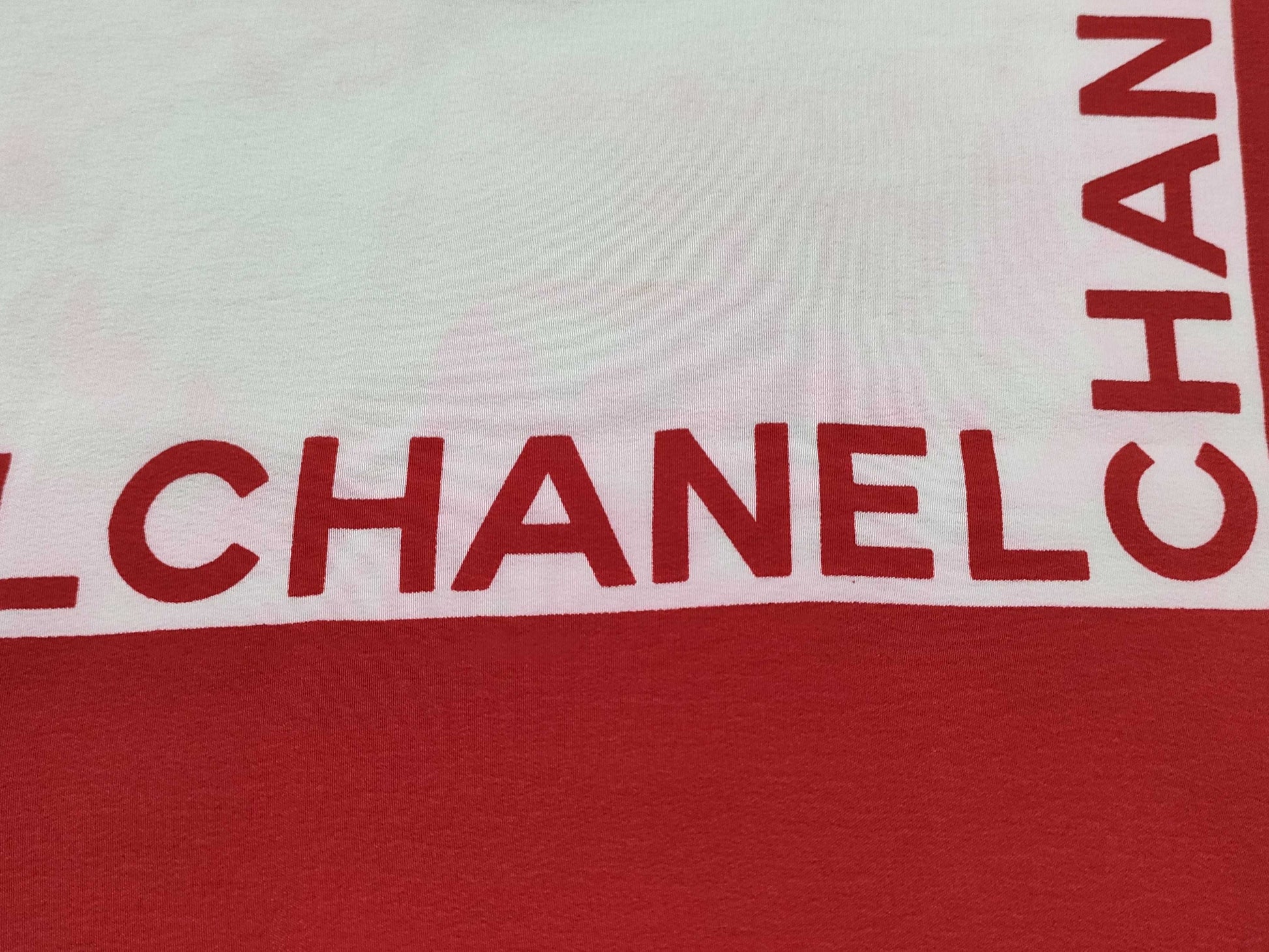 CHANEL CHANEL Bag Motif Silk Scarf Red Other Accessories Scarves