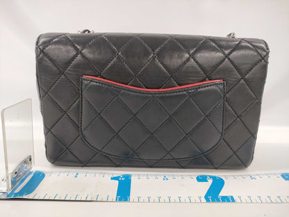 CHANEL Two-tone Matelasse Chain Shoulder Bag