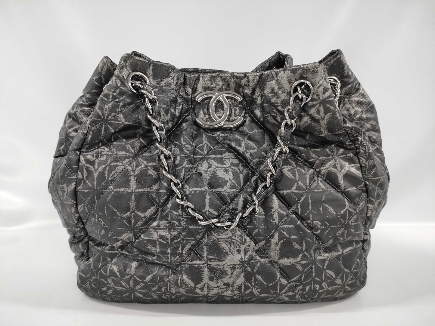 CHANEL Matelasse Nylon Chain Shoulder Bag