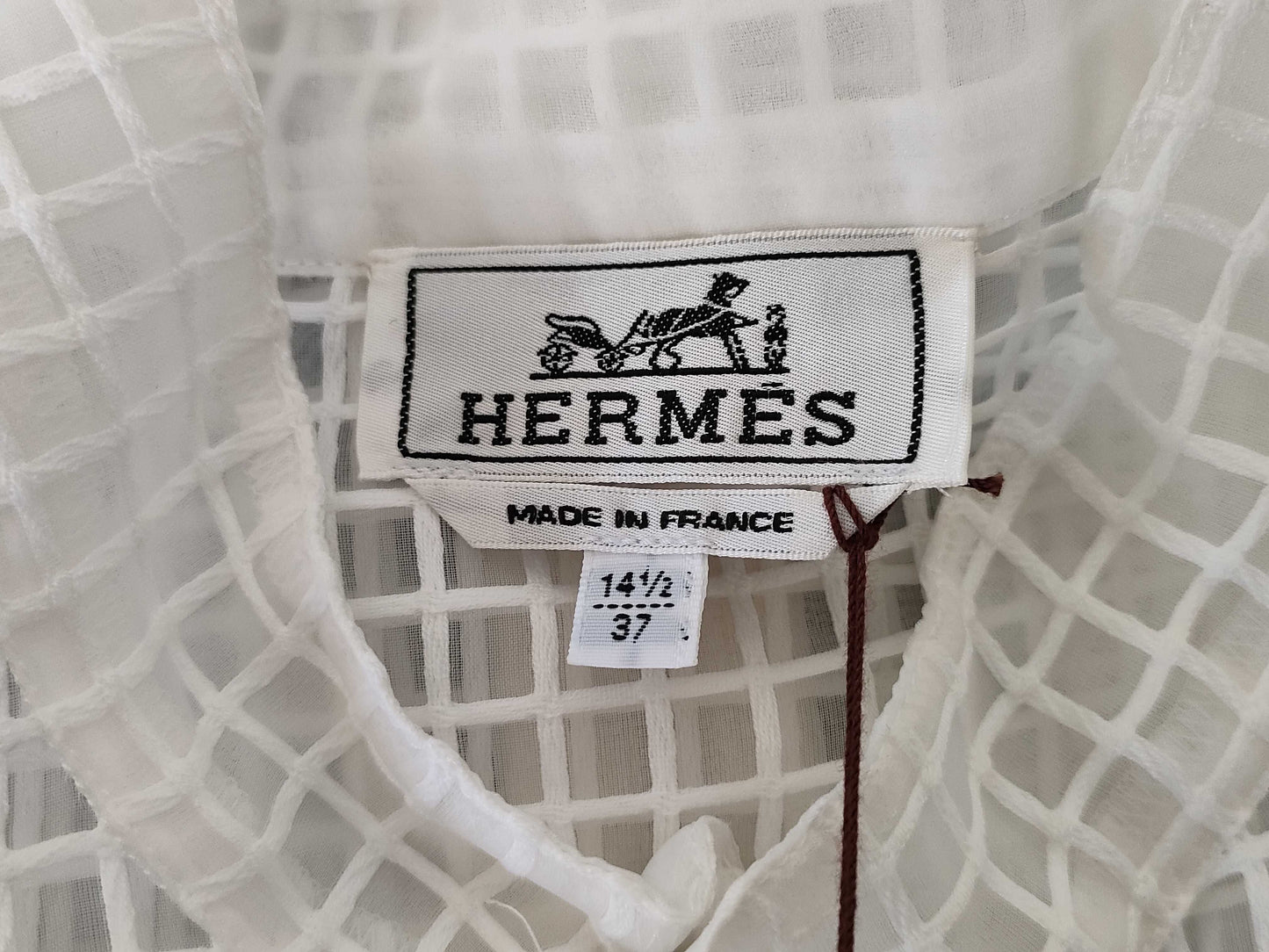 HERMES See-through Blouson Men's Tops
