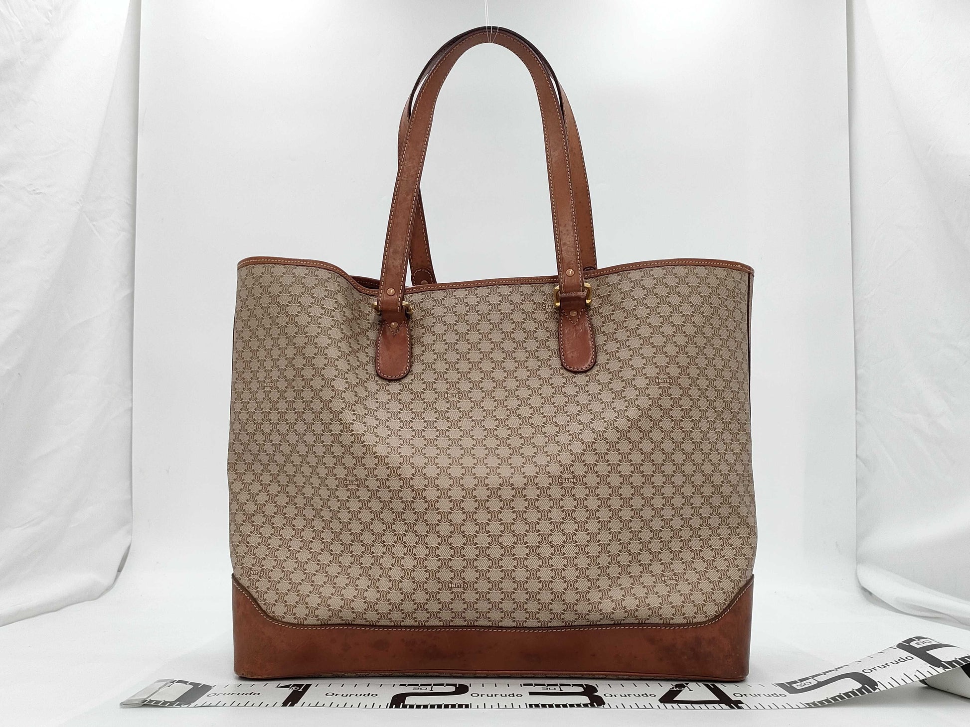 CELINE Macadam Triomphe Tote Bag