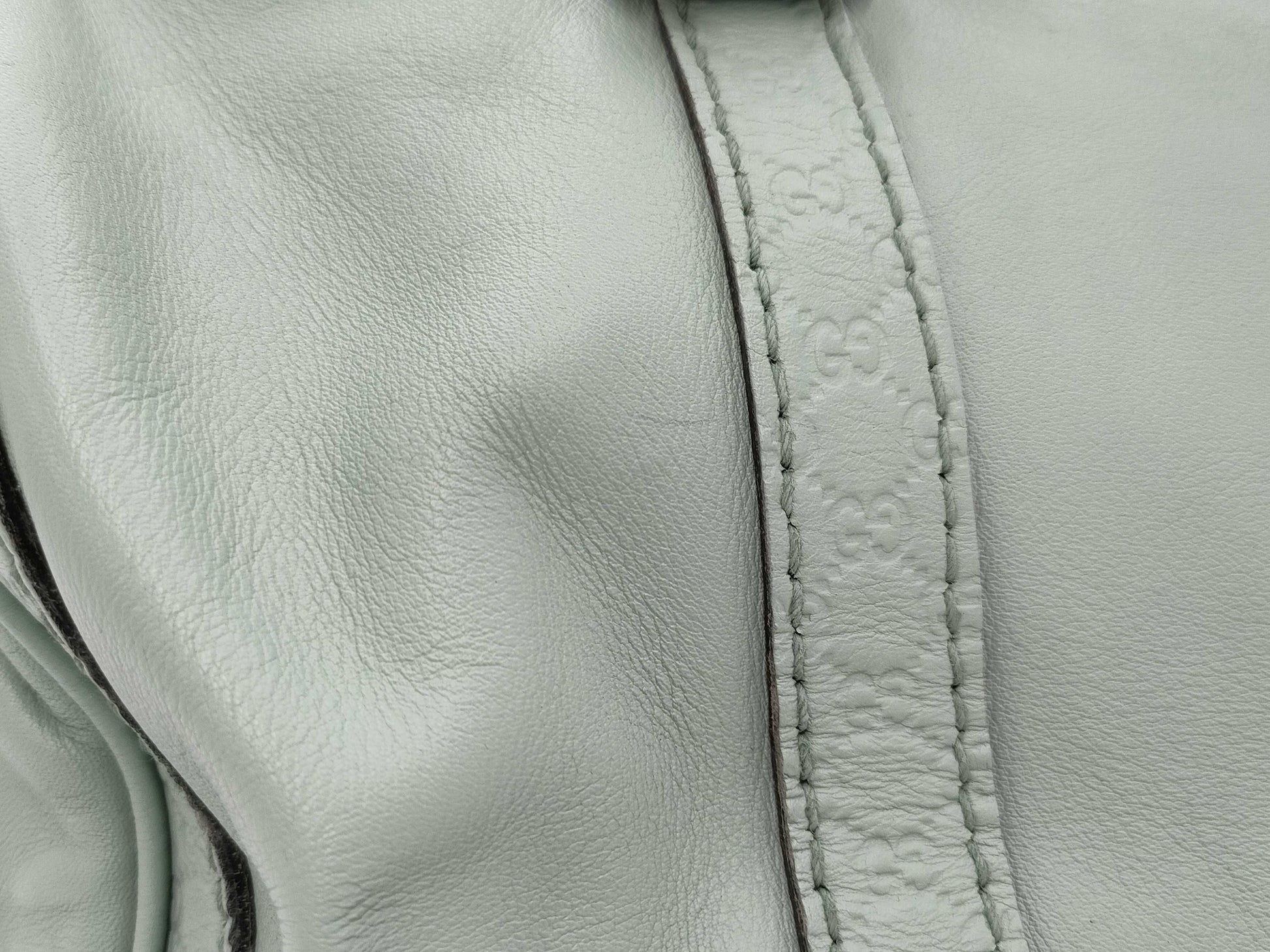 GUCCI Guccissima Leather Handbag Mini Boston Bag