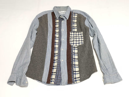COMME des GARCONS SHIRT 90s-00s Comme des Garçons Shirt Patchwork Shirt