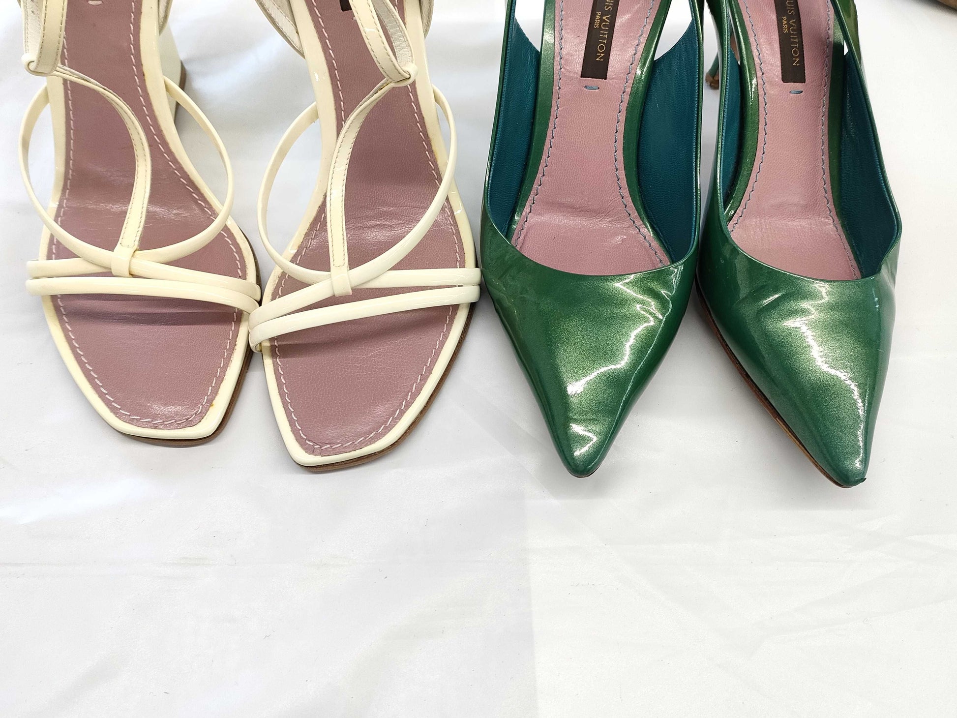 LOUIS VUITTON Louis Vuitton Monogram and other shoes 4-piece set LOUIS VUITTON and other shoes