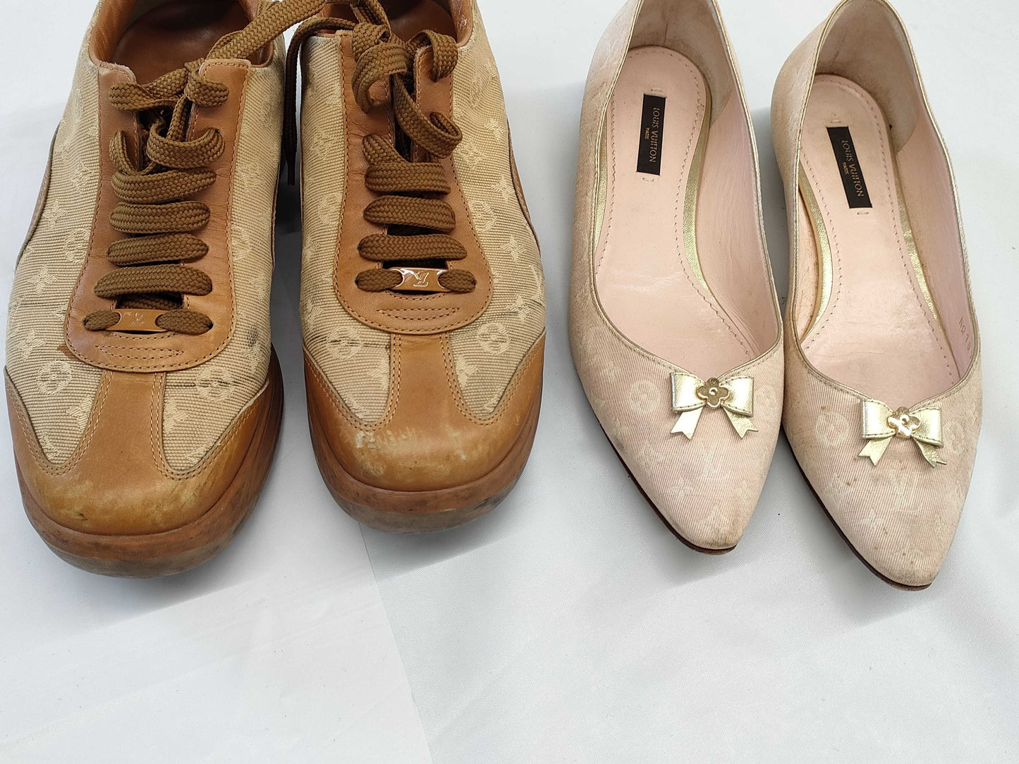 LOUIS VUITTON Louis Vuitton Monogram and other shoes 4-piece set LOUIS VUITTON and other shoes