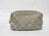 GUCCI GG Canvas Pouch 29595 Silver