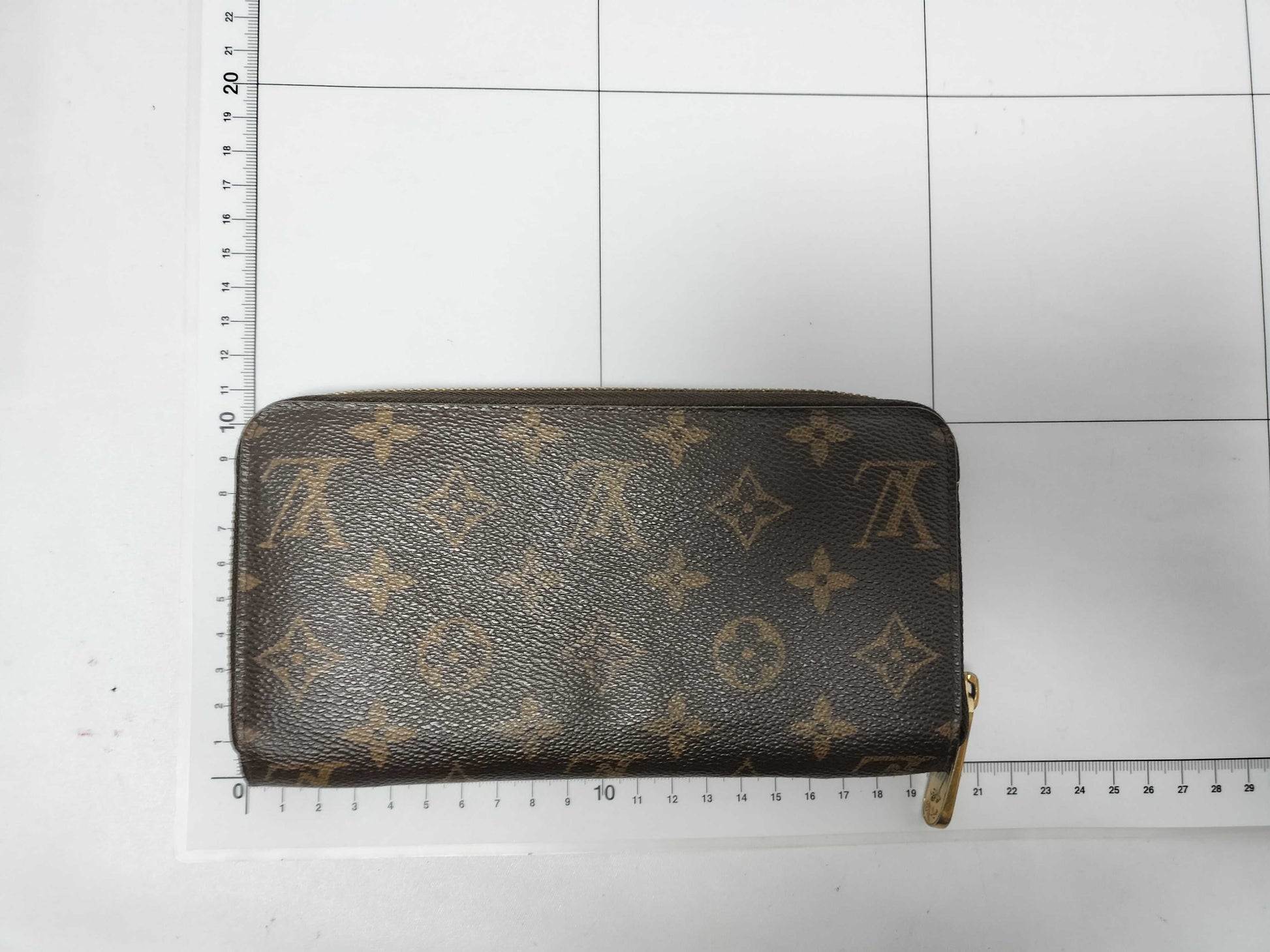 LOUIS VUITTON Monogram Zippy Wallet CA2151 Wallet