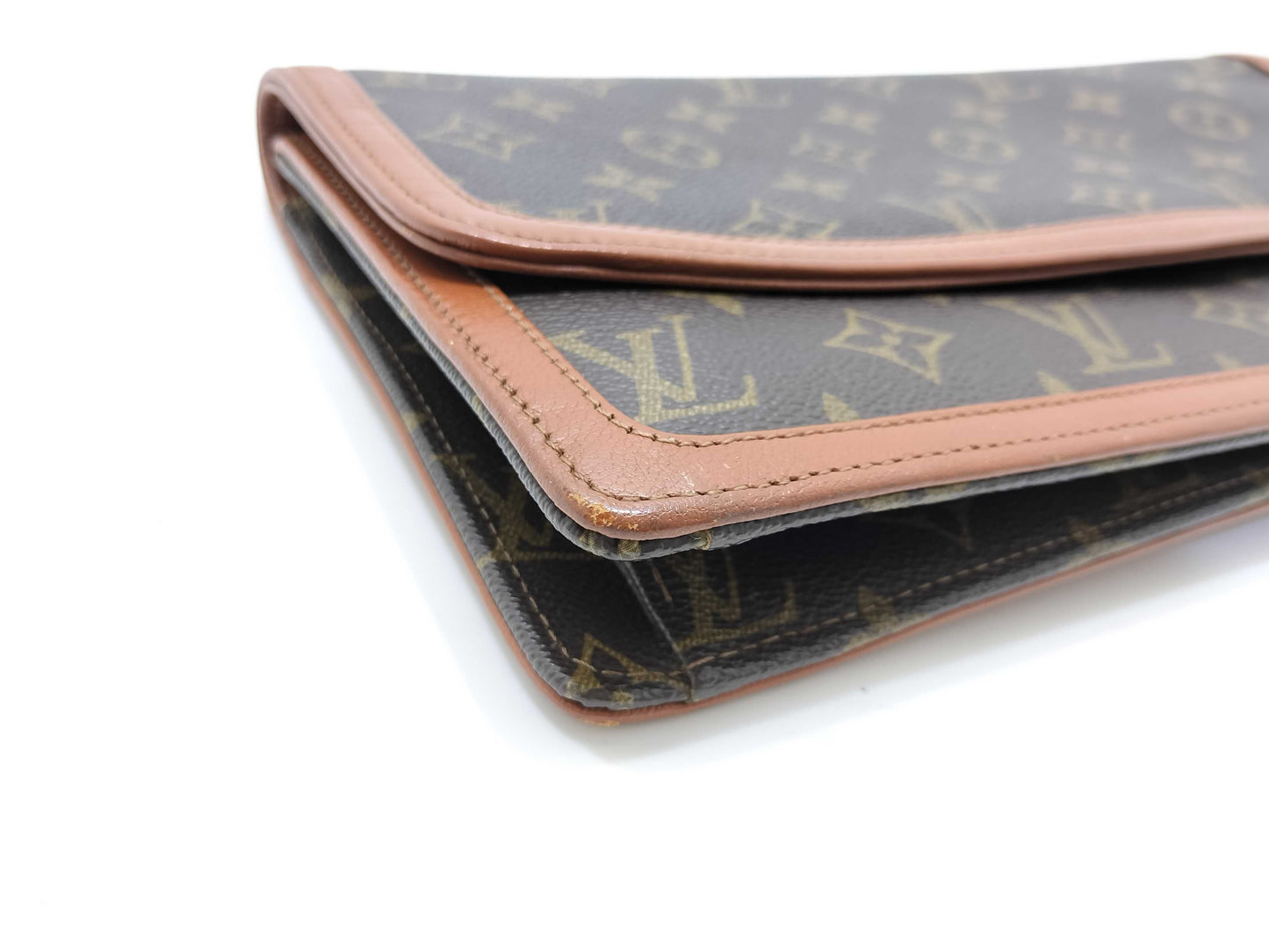 LOUIS VUITTON Monogram Pochette Dame 861 Second Bag