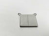 HERMES Hermès Symbol Choker Necklace with Pair Plates, 2000, Metal, Silver Color, Top Only, Pendant Top