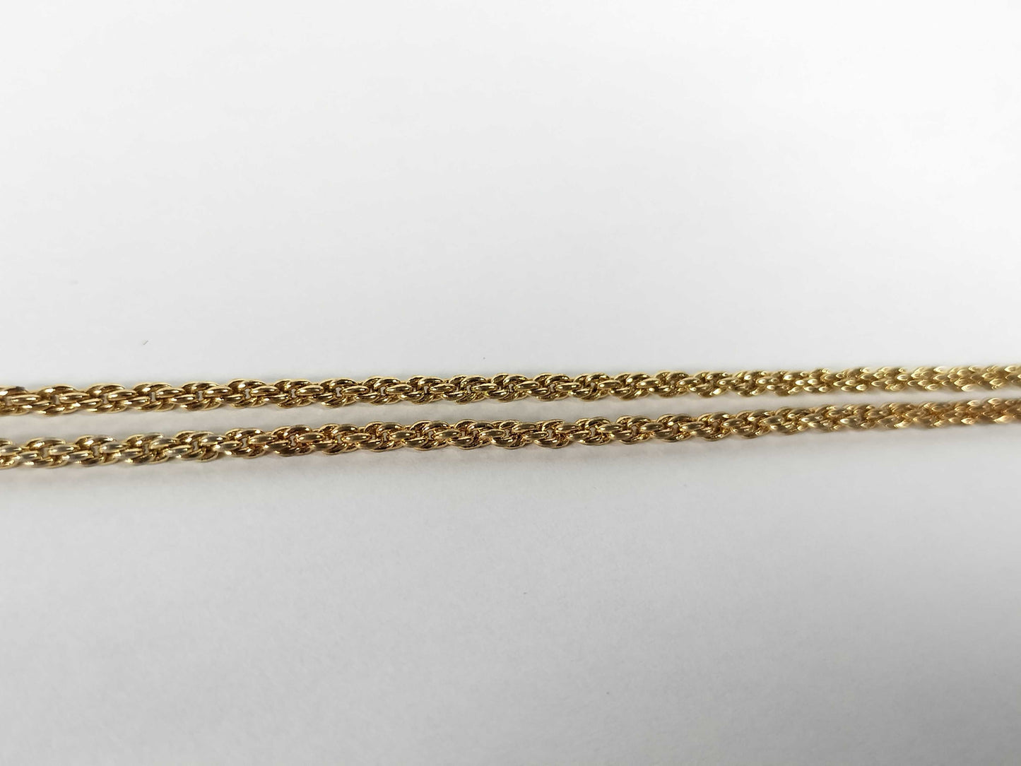 Christian Dior Necklace CD Logo Bag Motif Rhinestone GP Gold Color Accessories Collection 