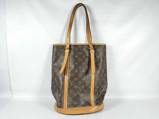 LOUIS VUITTON Monogram M42236 Bucket GM Handbag