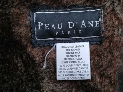 PEAU D`ANE Size 38 Sheepskin Long Coat