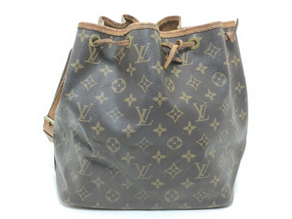 LOUIS VUITTON Monogram Shoulder Bag Monogram M42226 AR0943 Petit Noe Shoulder Bag