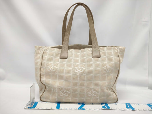 CHANEL New Travel Line Beige 7134722 Tote Bag