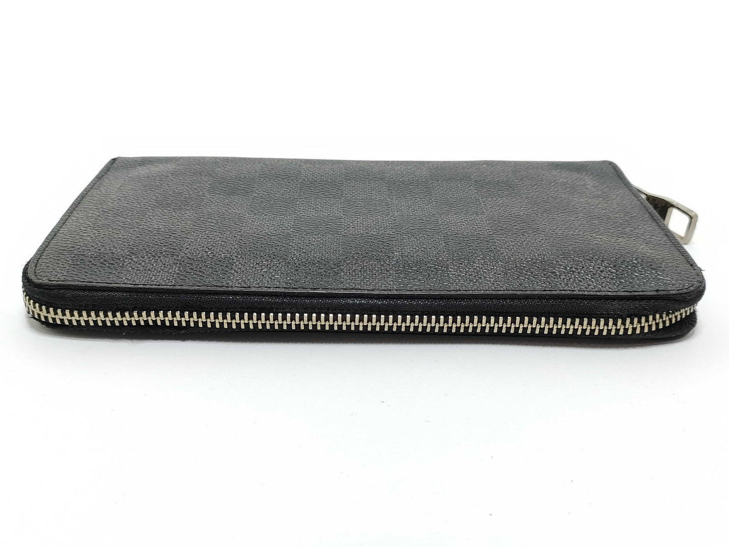 LOUIS VUITTON Damier Graphite Long Wallet N63077 Damier Graphite CA2121 Zippy Organizer Wallet