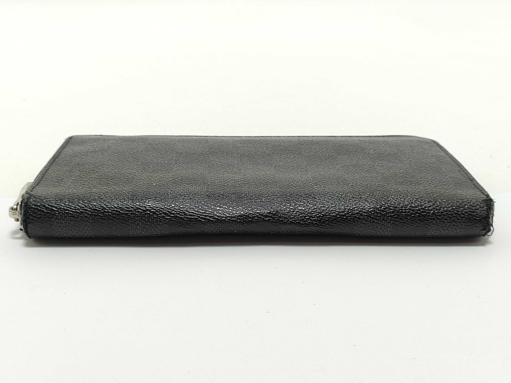 LOUIS VUITTON Damier Graphite Long Wallet N63077 Damier Graphite CA2121 Zippy Organizer Wallet