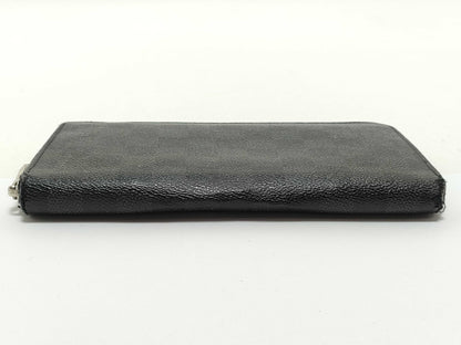 LOUIS VUITTON Damier Graphite Long Wallet N63077 Damier Graphite CA2121 Zippy Organizer Wallet