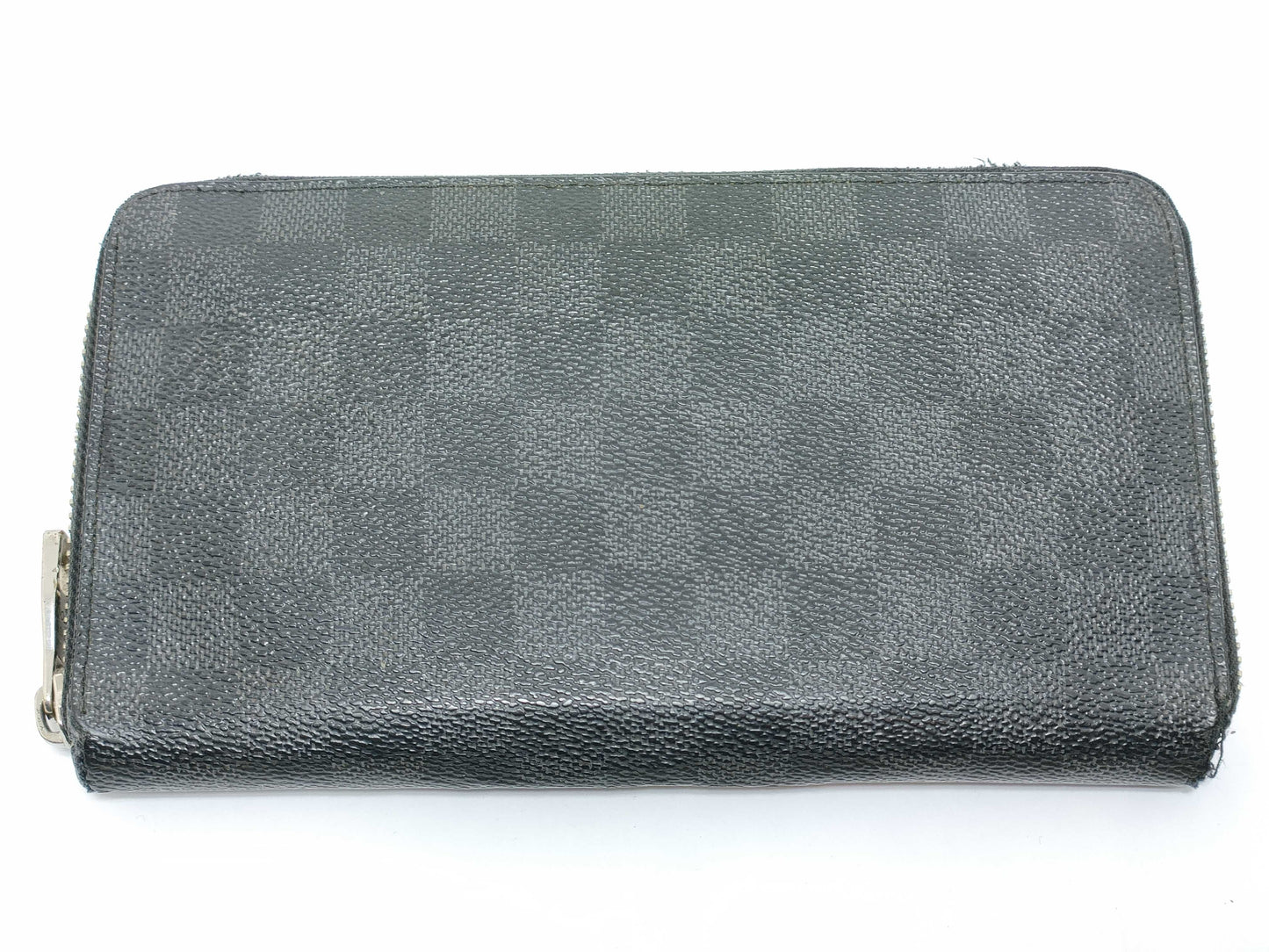 LOUIS VUITTON Damier Graphite Long Wallet N63077 Damier Graphite CA2121 Zippy Organizer Wallet