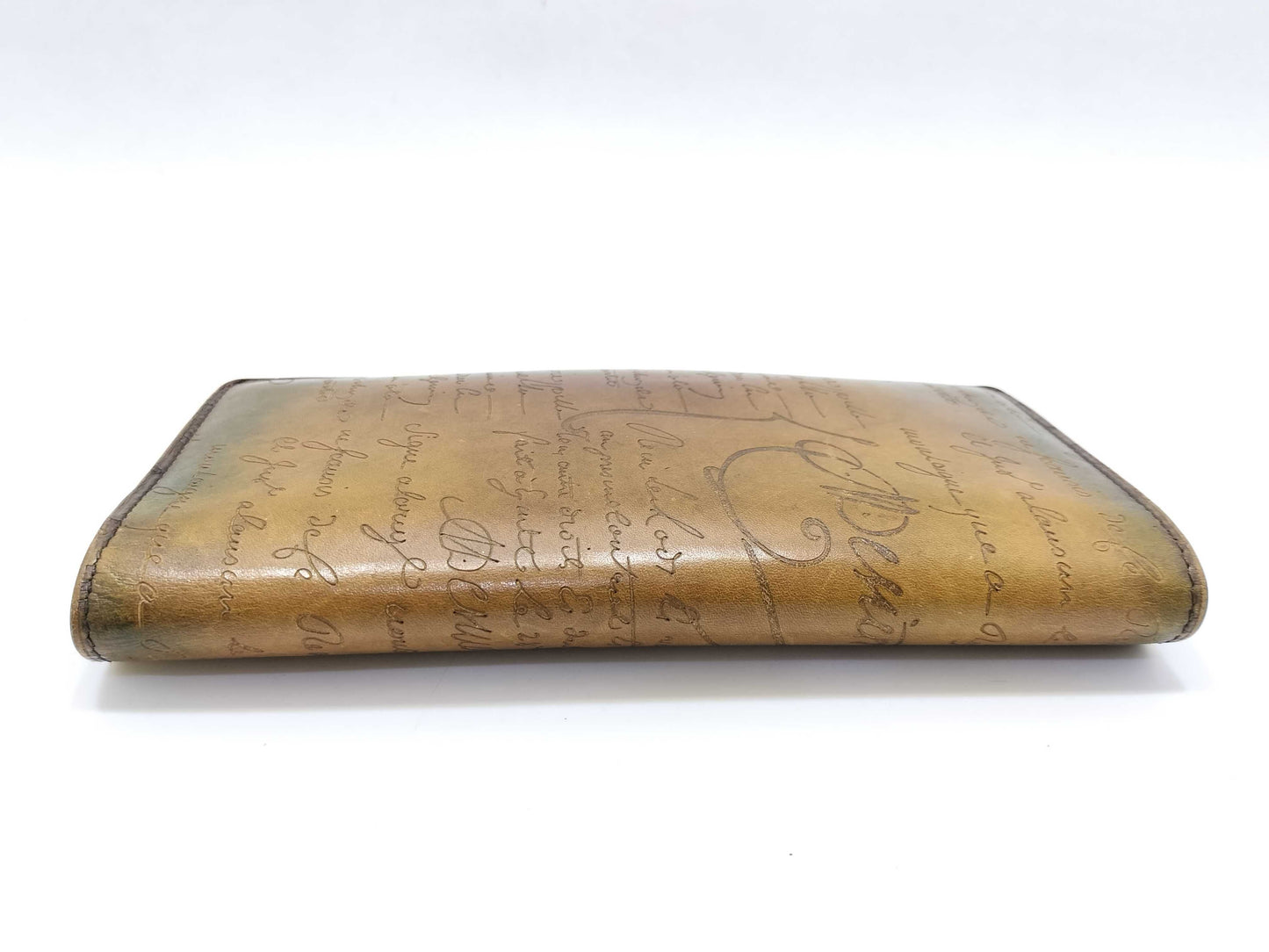 Berluti Berluti Calligraphy Long Wallet Brown