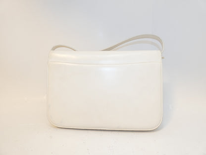 GUCCI Bamboo Turnlock Leather Shoulder Bag