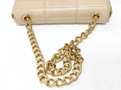 CELINE Monochrome Leather Shoulder Bag