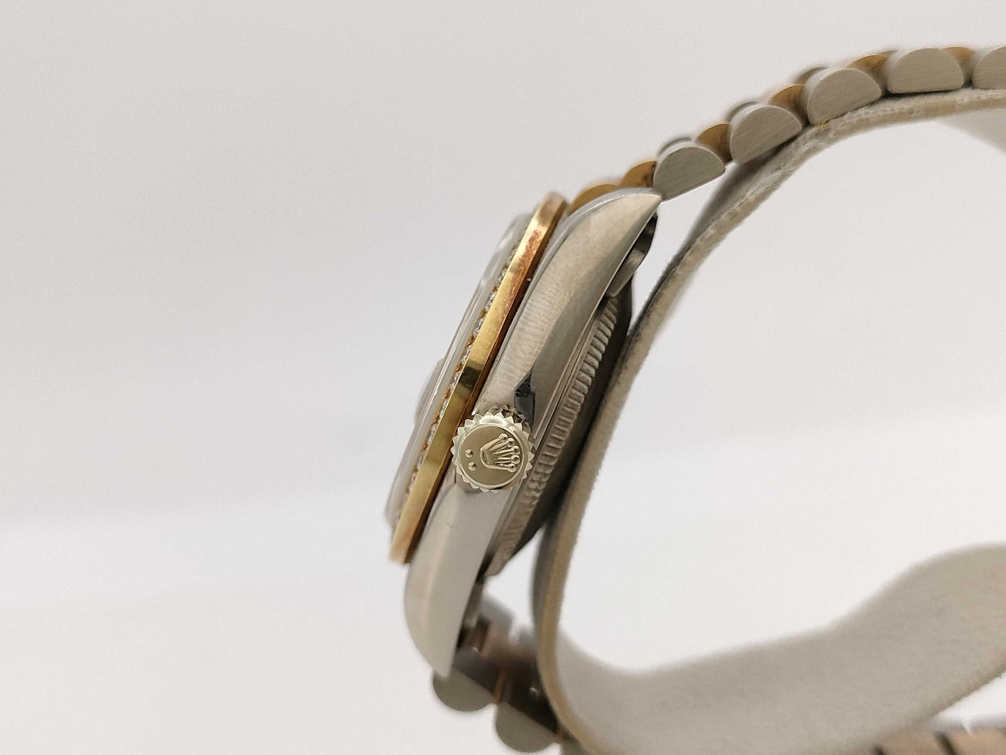 ROLEX Datejust 68289G E749264 Silver Printed Computer Dial Women's Watch