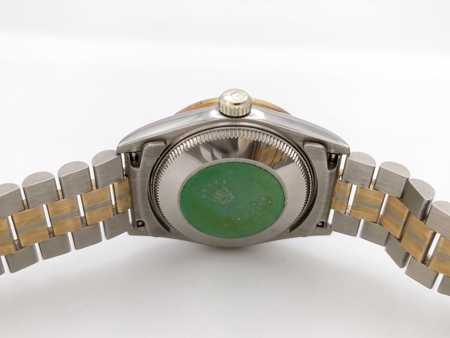 ROLEX Datejust 68289G E749264 Silver Printed Computer Dial Women's Watch