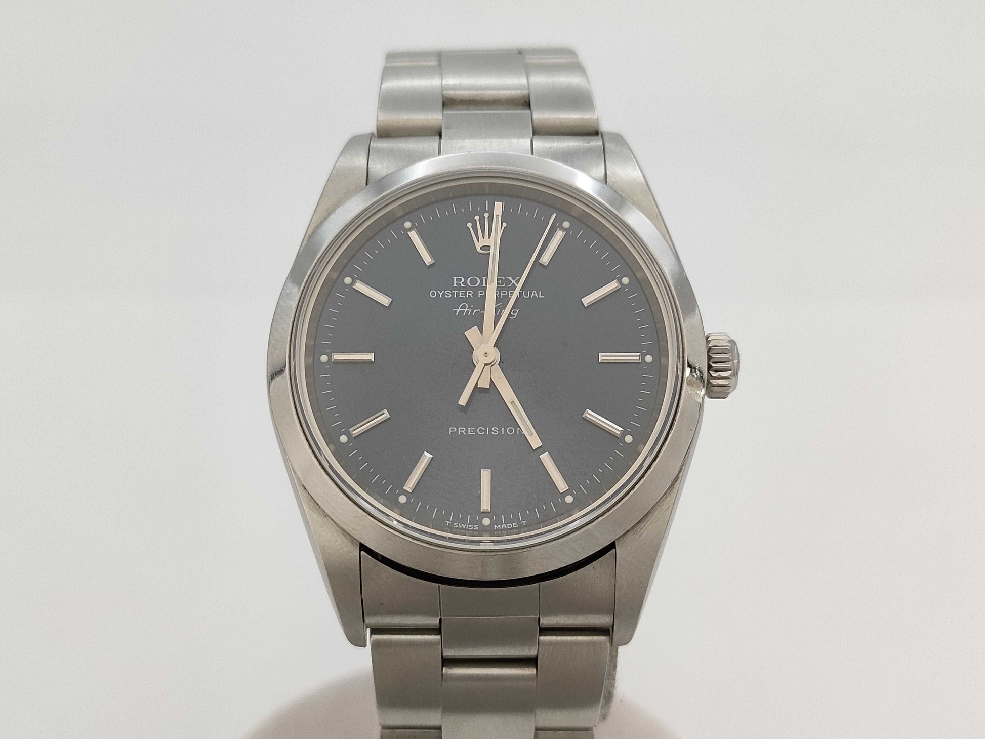 ROLEX Air-King 14000 A35*034 Blue Dial Boys' Watch