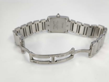 Cartier Tank Française SM W51008Q3 2300CC573550 Quartz Women's Watch