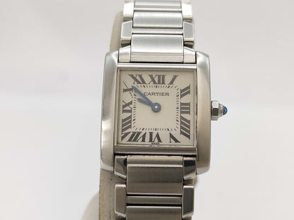 Cartier Tank Française SM W51008Q3 2300CC573550 Quartz Women's Watch