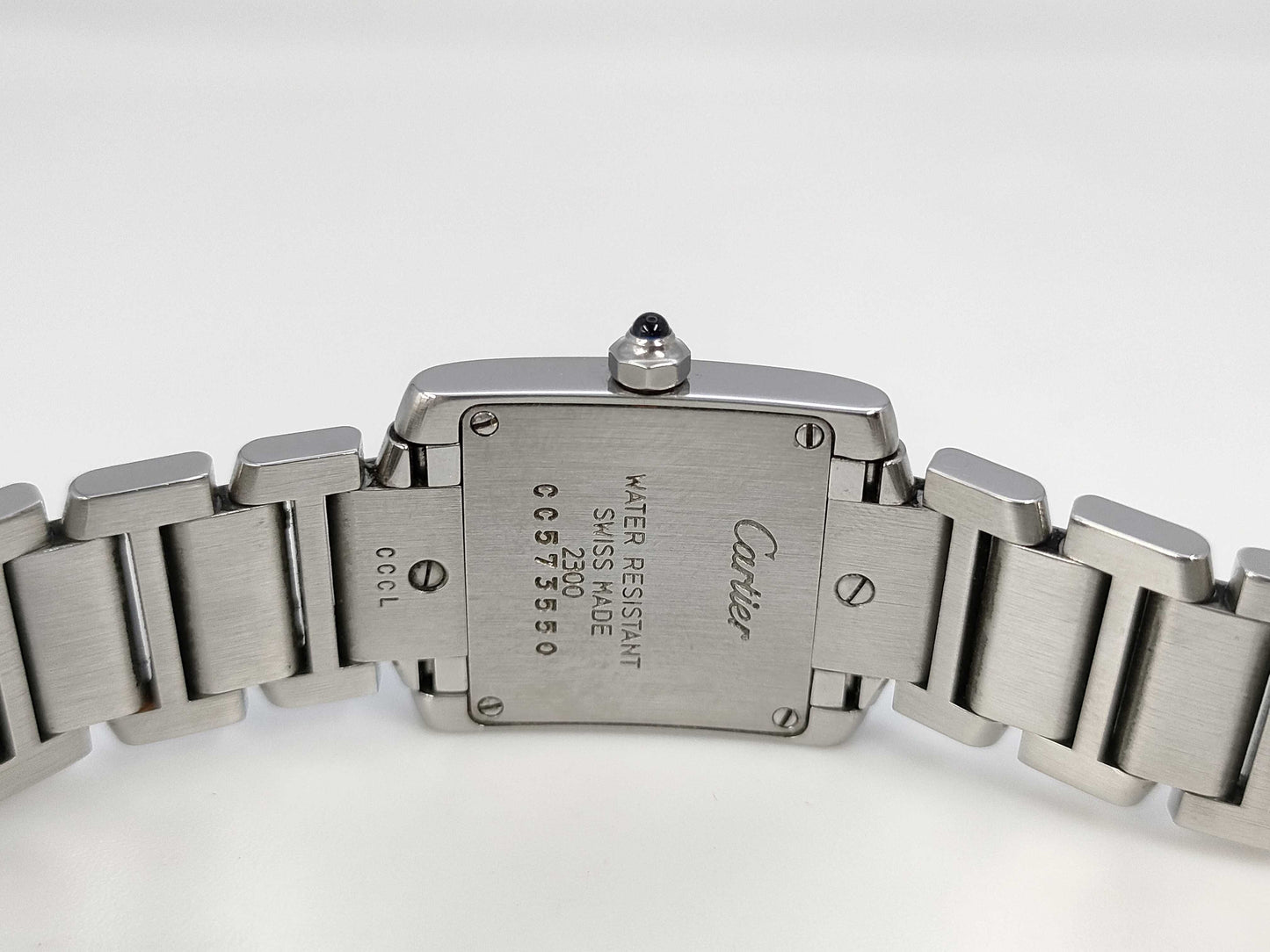 Cartier Tank Française SM W51008Q3 2300CC573550 Quartz Women's Watch