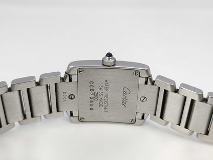 Cartier Tank Française SM W51008Q3 2300CC573550 Quartz Women's Watch