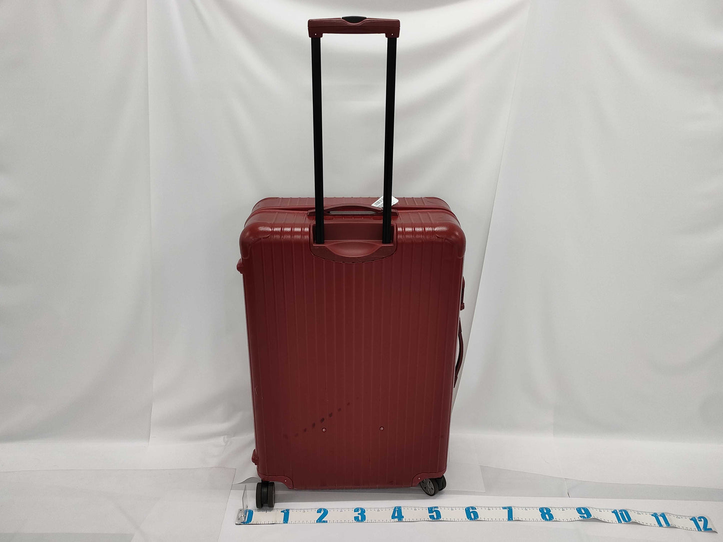 RIMOWA RIMOWA Polycarbonate Suitcase Red Carry-on Bag