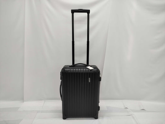 RIMOWA RIMOWA Polycarbonate Suitcase Black Carry-on Bag