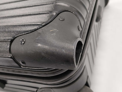 RIMOWA RIMOWA Polycarbonate Suitcase Black Carry-on Bag