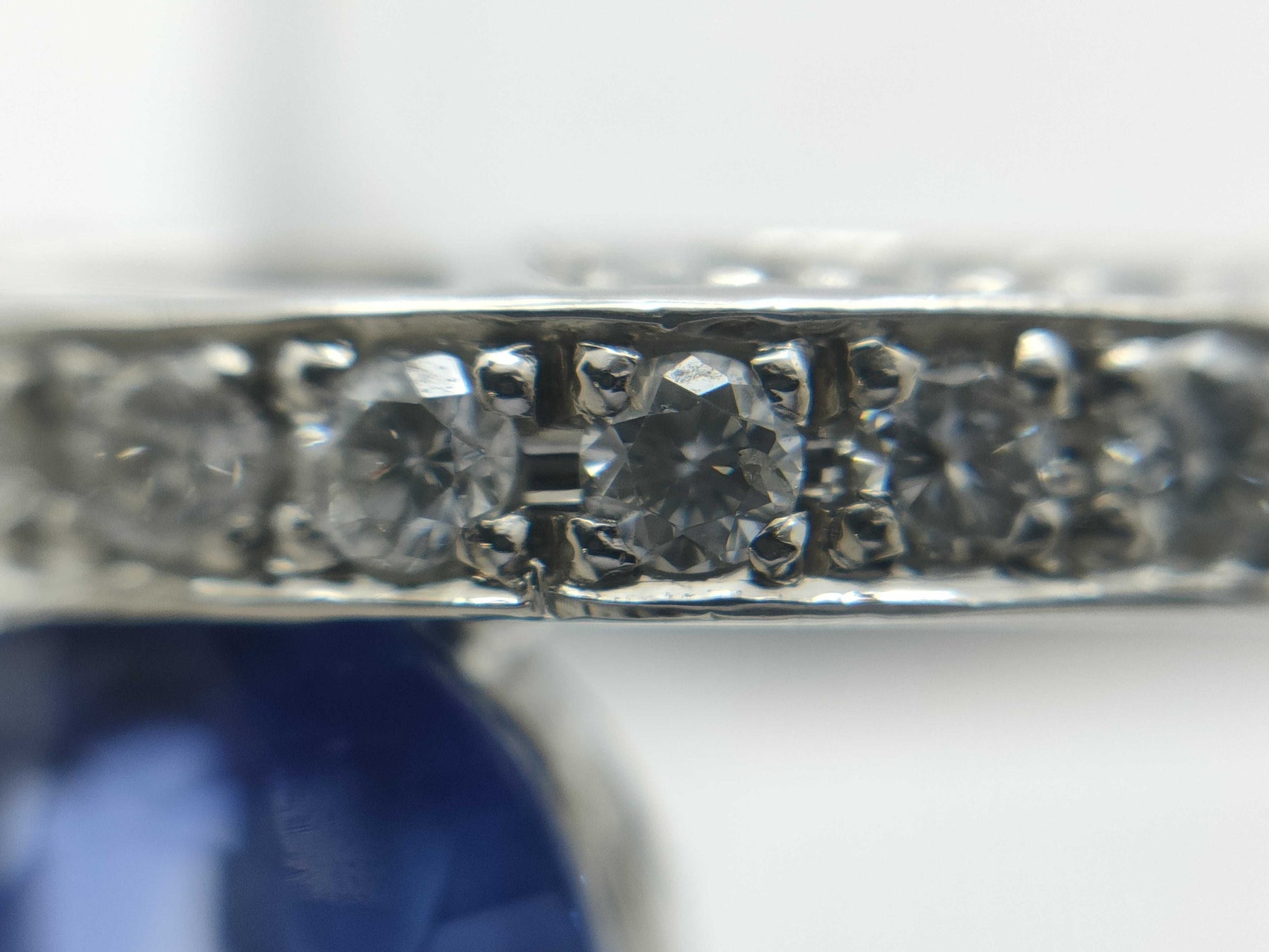 S1.596ct D0.575ct Pt900 12.8g Ring 