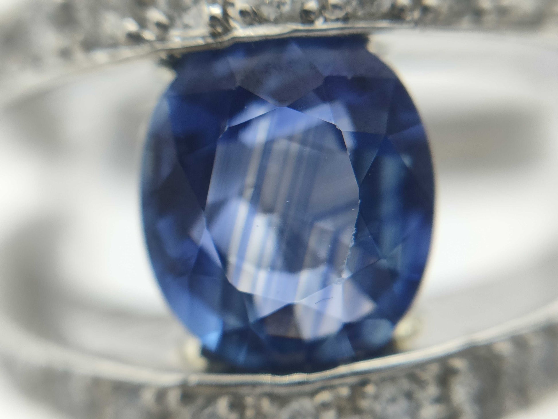 S1.596ct D0.575ct Pt900 12.8g Ring 