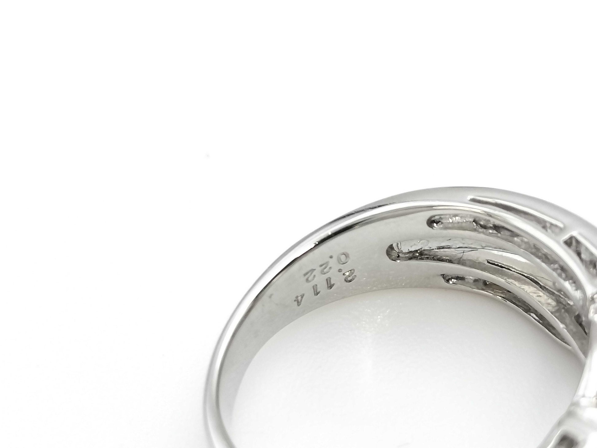 D2.114ctFD0.22ct Pt900 8.6g Ring 