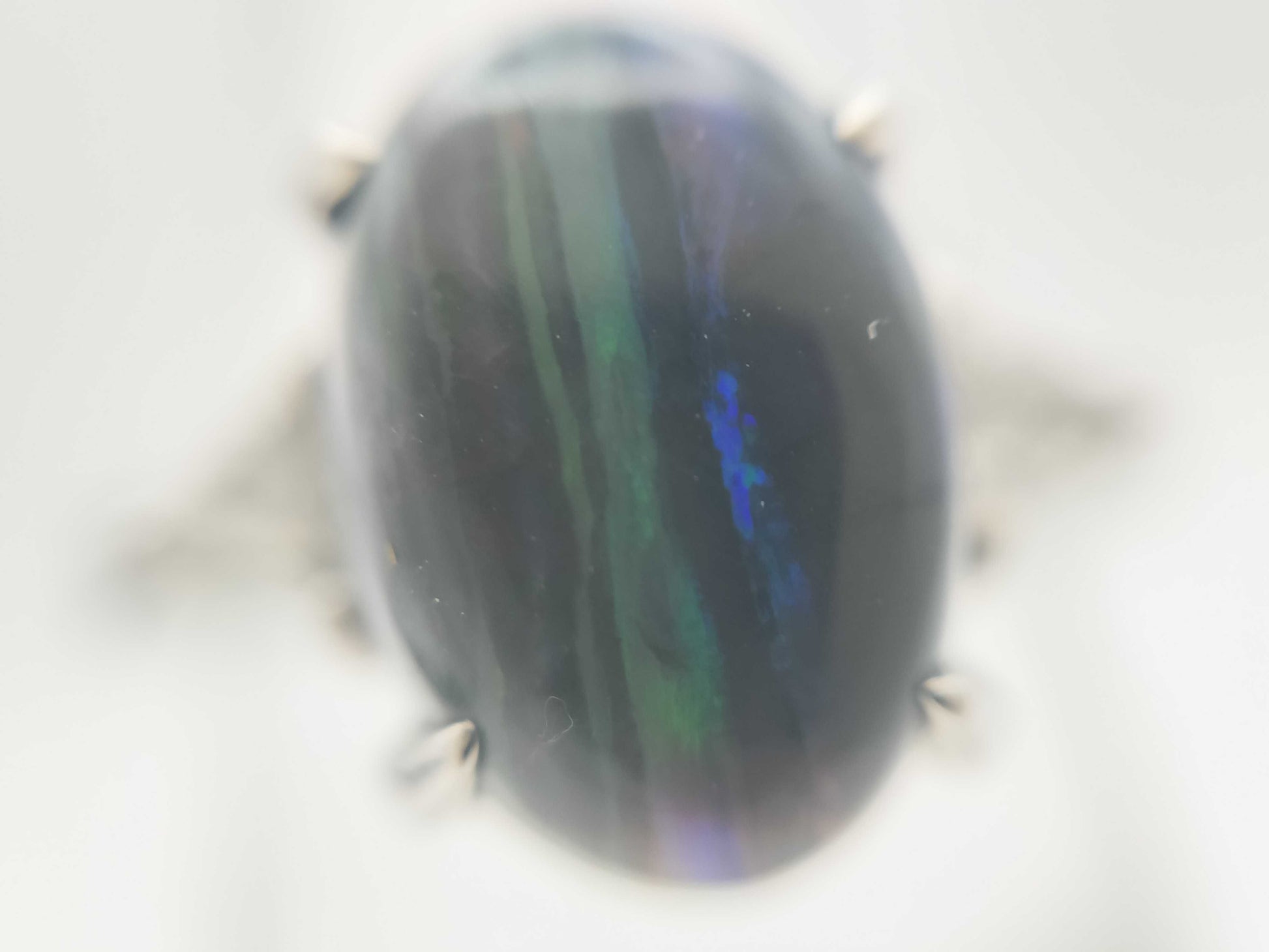 OP 2.67ct D 0.12ct Pt900 6.7g Ring 