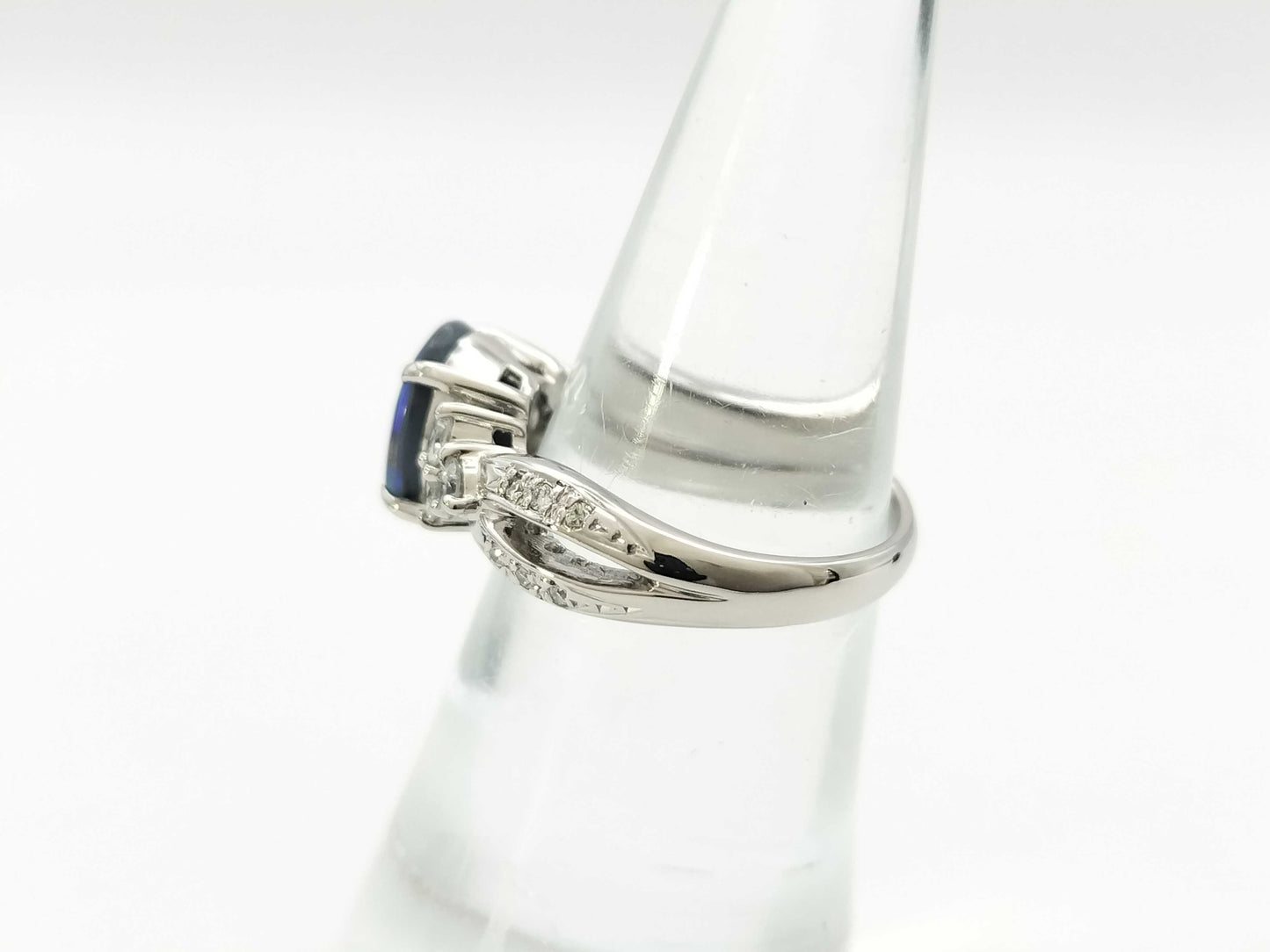OP1.39ct D0.46ct Pt900 7.2g Ring 