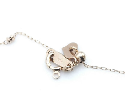 Pearl, Diameter Approx. 11.4mm, Sapphire, Garnet D0.08ct, 18K Gold, 5.0g Necklace 