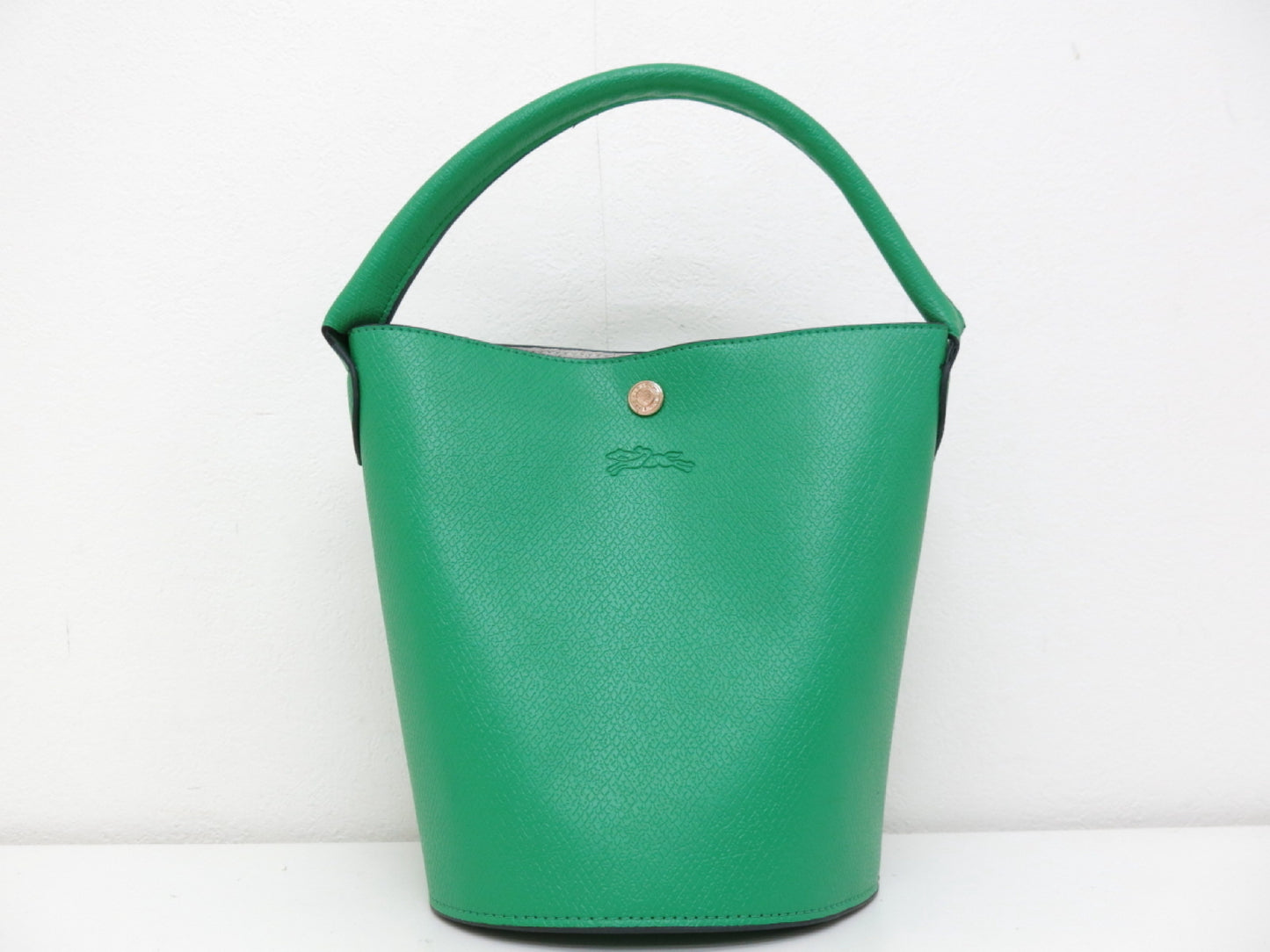 LONG CHAMP Longchamp Leather Handbag Green Handbag